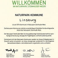 Urkunde Naturpark-Kommune
