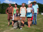 Die Sieger "Am Stiege" des Linsburger Wikinger-Kegelns 2011
