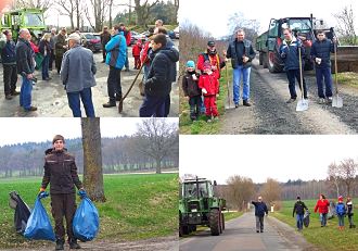 Dorf&Feldpflege am 28. März 2015