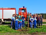 Baumpflanz-Aktion der Jugendfeuerwehr Wendenborstel/Linsburg am 21.04.2018, Bild 6