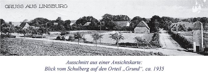 Postkarte "Gruss aus Linsburg"