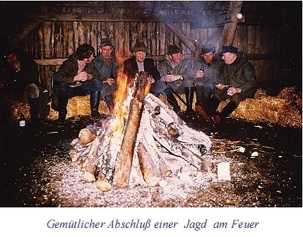 Am Lagerfeuer