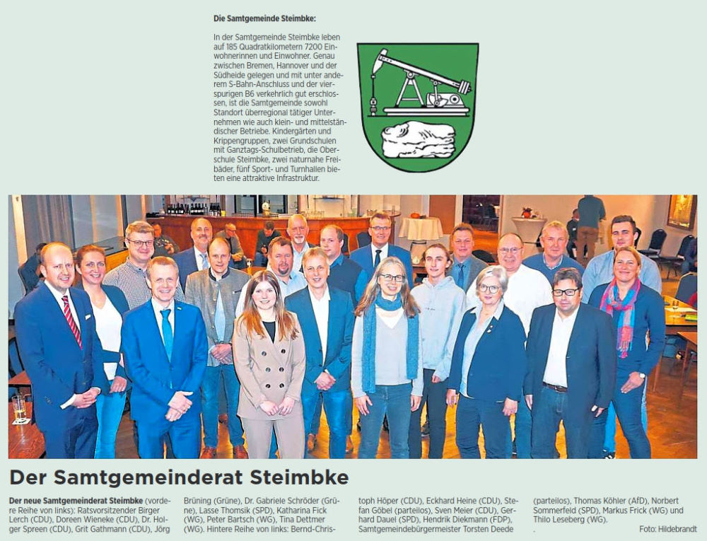 SG-Rat Steimbke 2021-26