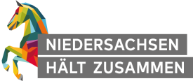 Aktionslogo "NDS hält zusammen"